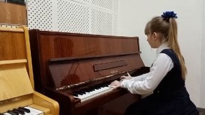 Волкова Лиза, 3 класс. Д.Циполи, Прелюдия и Фугетта ре минор