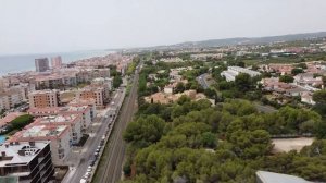 Calafell from the Sky. Catalonia. Taragona. Spain with Fly and Go