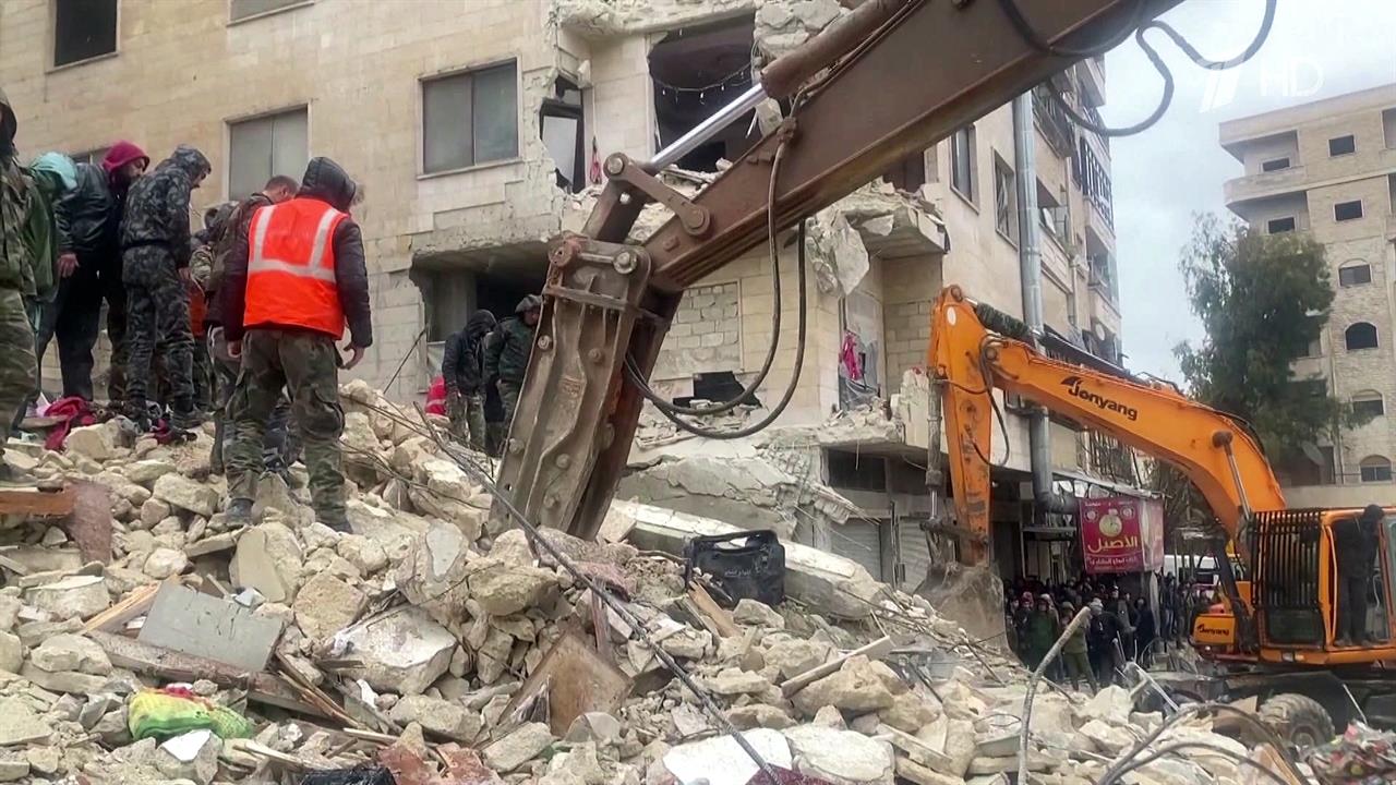 Землетрясение в Турции и Сирии привело к множеству погибших и невероятным разрушениям