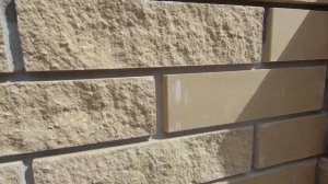 Как класть облицовочный кирпич под прут,Как ложить кирпич скала,как ложить рваный кирпич, Ч-10