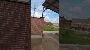 Навес из проф-трубы 60/40