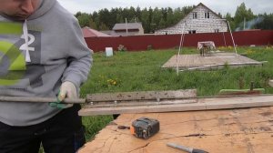 Фундамент для дачного туалета и душа