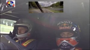 Max Verstappen takes father Jos for a spin at Spa after Monaco
