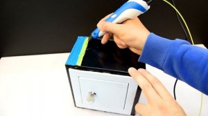 3D РУЧКА!!!   РИСУЮ КРУТОЙ СЕЙФ С ЗАМКОМ   3D Pen make plastic
