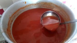 Томатный соус из домашних томатов на скорую руку.