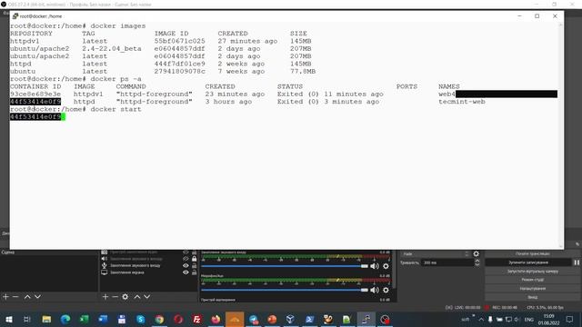 Task. Create docker container смотреть онлайн