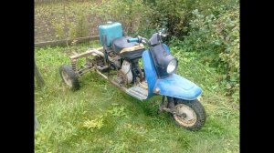 Максималка на мотороллере Муравей 2