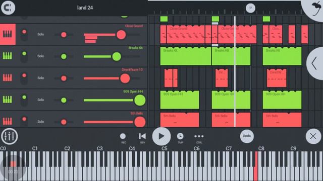 land 24 | made with FL Studio Mobile 3 смотреть онлайн