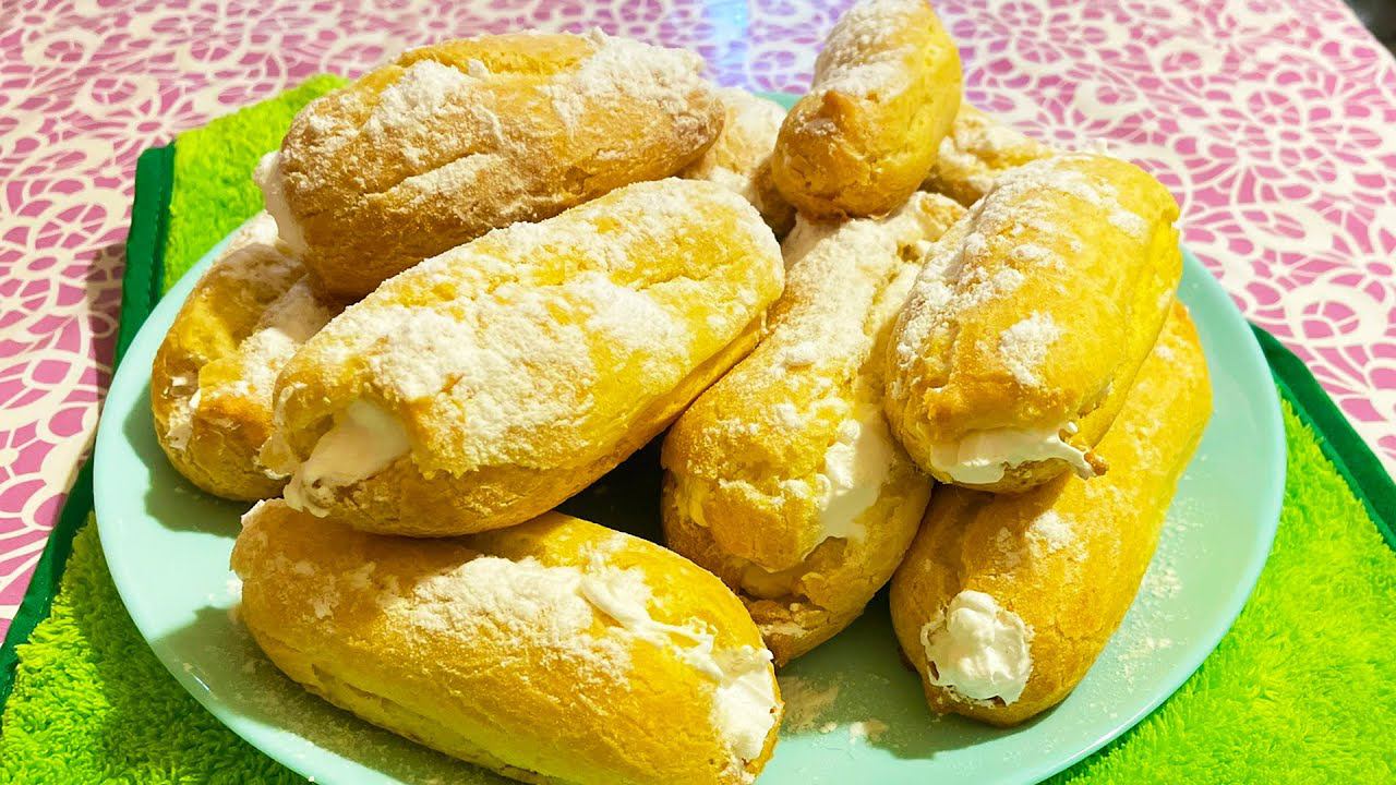 ЭТО ЗАВАРНОЕ ТЕСТО ПОЛУЧАЕТСЯ ВСЕГДА! Готовится очень просто! Как приготовить заварное тесто