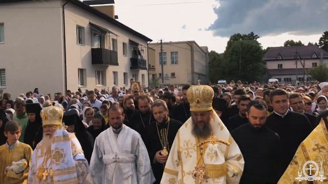 ХУСТ. Верующие Закарпатья прошли Крестным ходом. смотреть онлайн