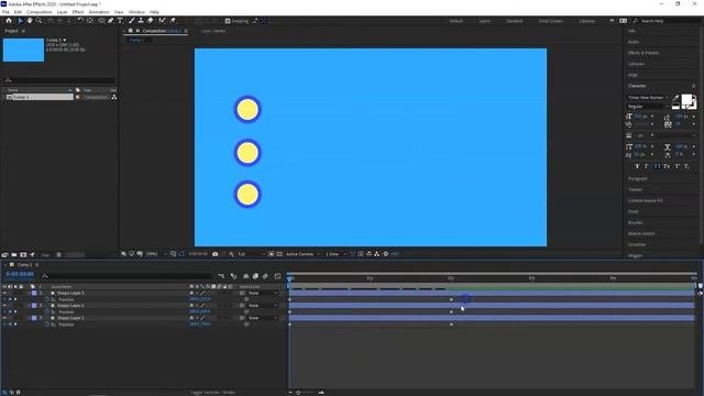 Easy Ease Out, Easy Ease In And Easy Ease In Adobe After Effects