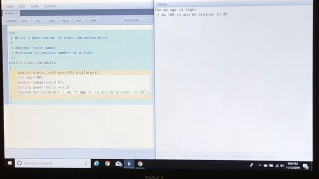 Java coding for beginners