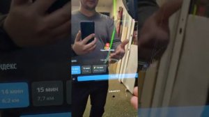 Входная умная дверь с сенсорным смарт зеркалом Smartsy