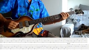 You like me too much - The Beatles - Bass Tutorial with Tabs