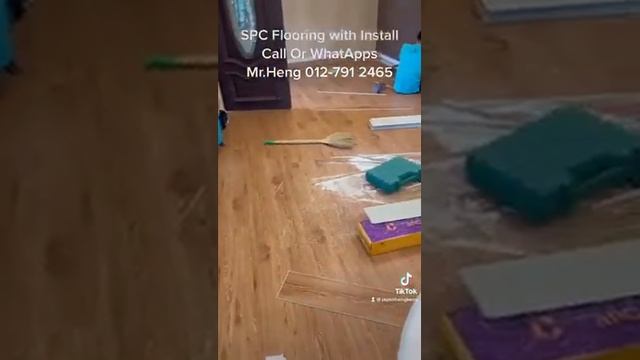 Georgetown SPC Flooring CALL Mr.Heng 012-791 2465 Penang SPC Lantai Kayu смотреть онлайн