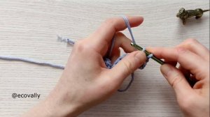 Двухсторонний и удивительно плотный узор крючком. Обязательно попробуй! ENG.SUBS. #узоркрючком