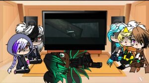 Sans AU react to Our little horror story • FNAF song part 4.(⚠️MY AU⚠️)