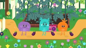 Boogie Down Baba Ganoush | Cartoon For Kids | The Bumble Nums