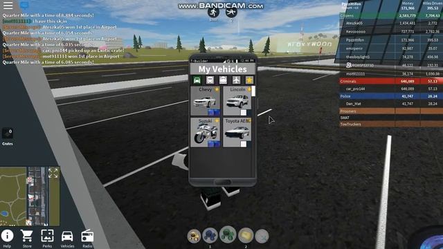 Roblox I Вехикл симулятор. Коды на деньги... Купил норм тачку. смотреть онлайн