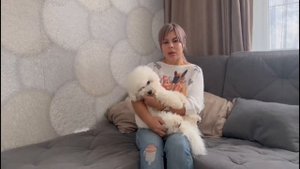 Отзыв на бишон фризе питомника Агнелль де неж. Бишон фризе и дети-совет родителям.