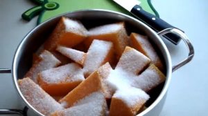 Как готовят ТЫКВУ в Турции/Десерт из тыквы очень вкусный Как мармелад. После этого Вы полюбите тыкв