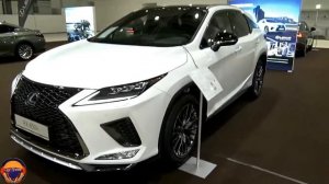 New 2021 Lexus RX 450h F Sport The Best White SUV  Exterior and Interior In Depth
