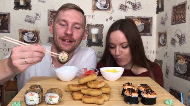 МУКБАНГ РОЛЛЫ НАГГЕТСЫ ответы на вопросы | MUKBANG ROLLS NUGGETS смотреть онлайн