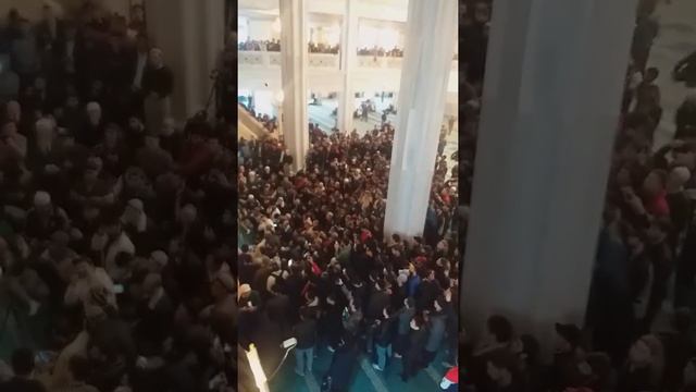 последня пятница ДЖУМА рамазана в Москве смотреть онлайн