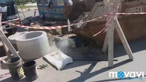 Монтаж канализационного колодца 2