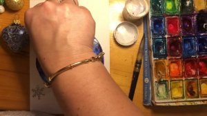 Новогодняя открытка. Рисуем с детьми. Рисовать легко