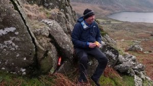 photographing a rugged landscape Afon Lloer