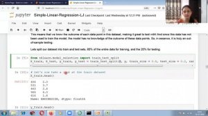 Lec_39_Implementation of Linear Regression  | Python for Data Science | ICT Engineering