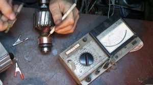 9000 224097  мотор от стиральной машинки, проточка коллектора.