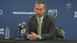 Caleb Porter | Timbers 1, Dynamo 2 | Audi 2017 MLS Cup Playoffs