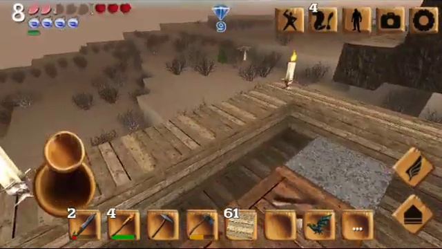 Прохождение Block Story серия третья много руды и улучшения дома#3 смотреть онлайн