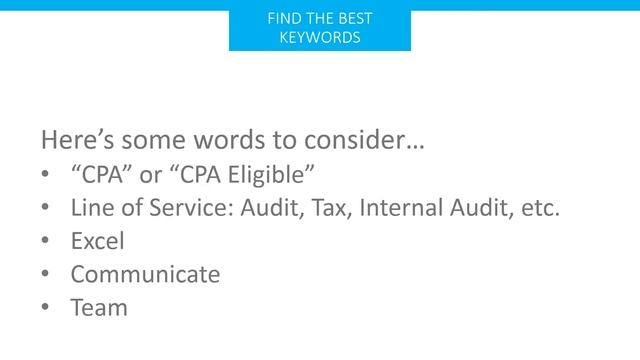 Finding the right words (LinkedIn Profile SEO) смотреть онлайн