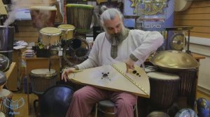 Уроки игры на гуслях  Вторая позиция. Урок 2 Как научиться играть на гуслях хождением по струнам.