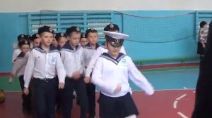 3 класс 2017 год Смотр строевой песни