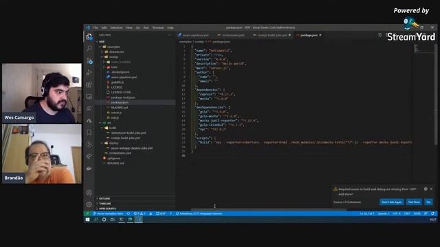 DevOps Nights - Universal Delivery Pipeline #4 - Deploy on Azure with YAML Templates смотреть онлайн