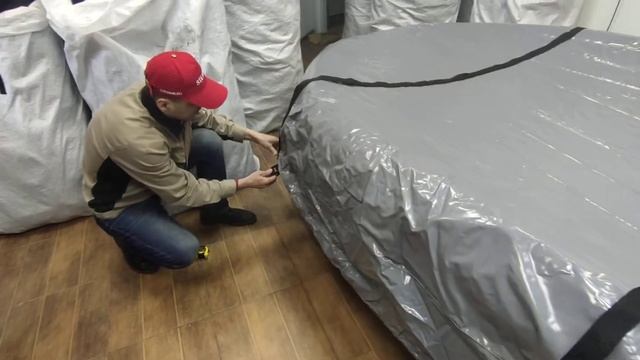 ?Тент транспортировочный на лодку SKAT 450Fi смотреть онлайн