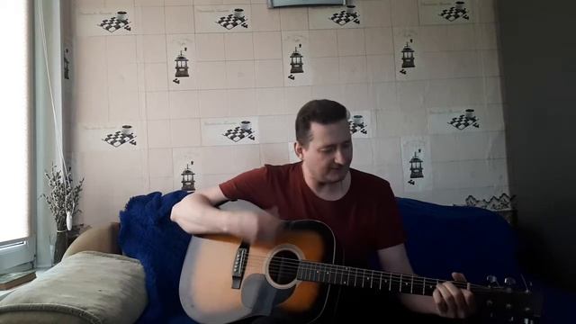 Комиссар-Королева снежная(кавер под гитару)