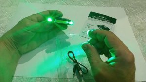 Налобный светодиодный фонарь с датчиком движения.