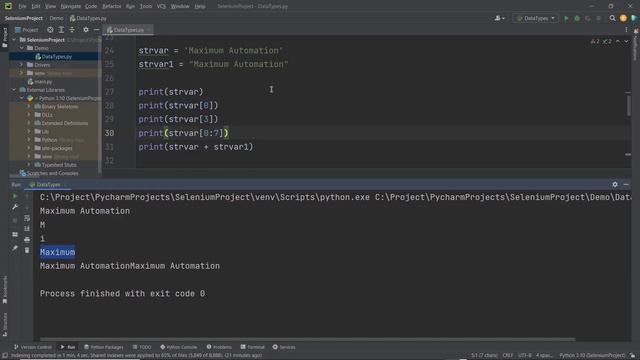 Part 2 | Selenium With Python Tutorial For Beginners | Data Types In Python With Practical Example