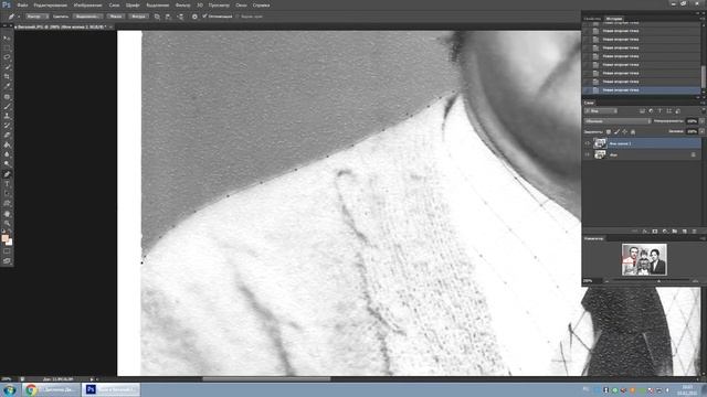 Не обычный способ раскраски фотографии. Реставрация фото. смотреть онлайн