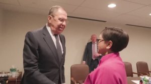 С.В.Лавров и Р.Марсуди, Нью-Йорк, 22 января 2024 года