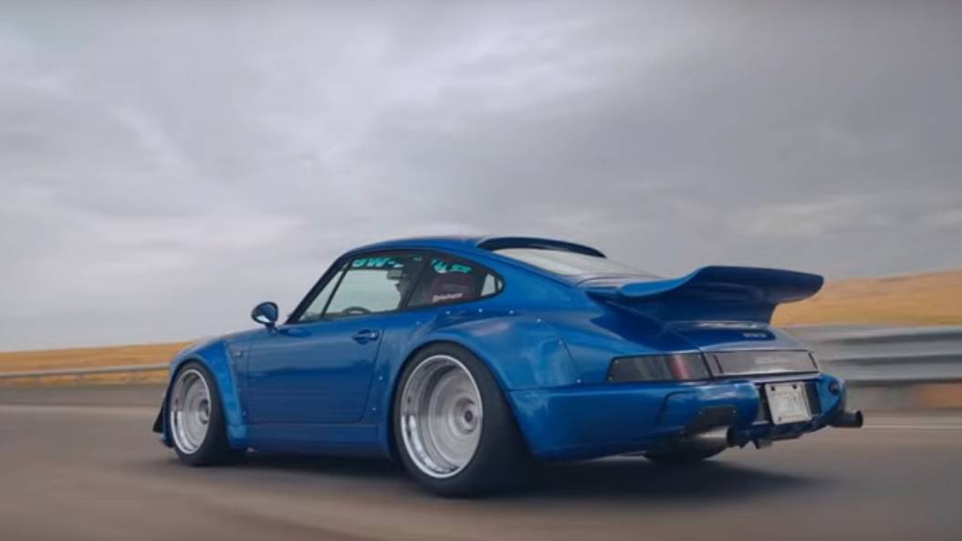 Porsche 964 RWB защищенный STEK [Full HD]