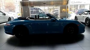 2017 MIAMI BLUE PORSCHE CARRERA GTS CONVERTIBLE