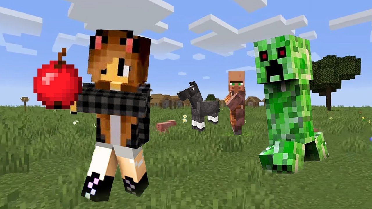 Майнкрафт видео игры - Сборник Minecraft Летсплей со Светой! - Выживание и обзор обновлений игры.