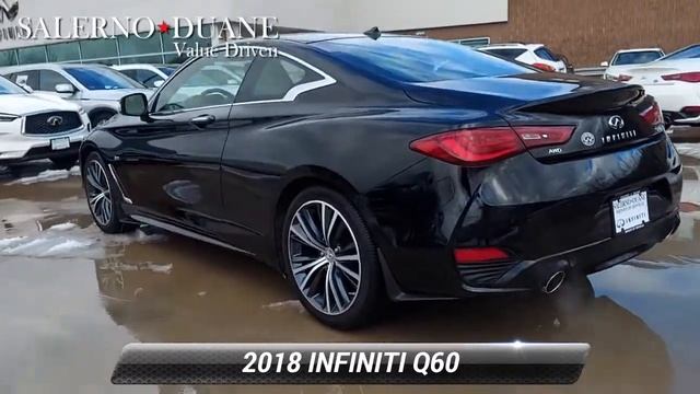 Certified 2018 INFINITI Q60 3.0t LUXE Denville NJ 3173CP