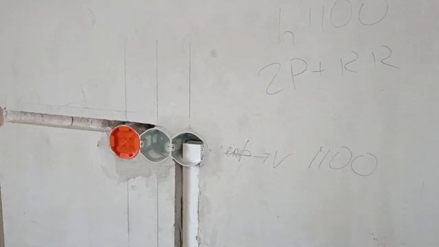 КАБЕЛЬ-КАНАЛ В СТЕНУ ЗА ТЕЛЕВИЗОРОМ